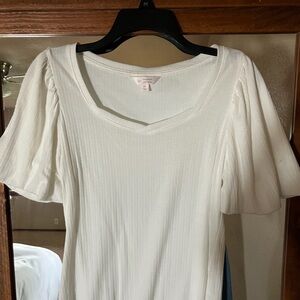 LC Lauren Conrad White Top